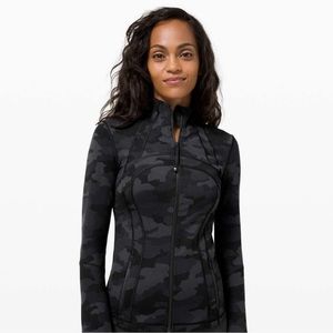 Lululemon Define Jacket- Black Camo